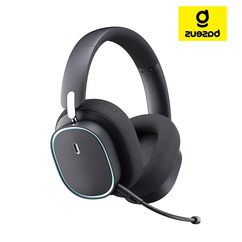 Baseus GH02 Gaming Wireless Headphone with Mic Over-Ear Headphones Bluetooth 5.3 40mm Driver 2.4G/Wireless/Cable RGB Headsets