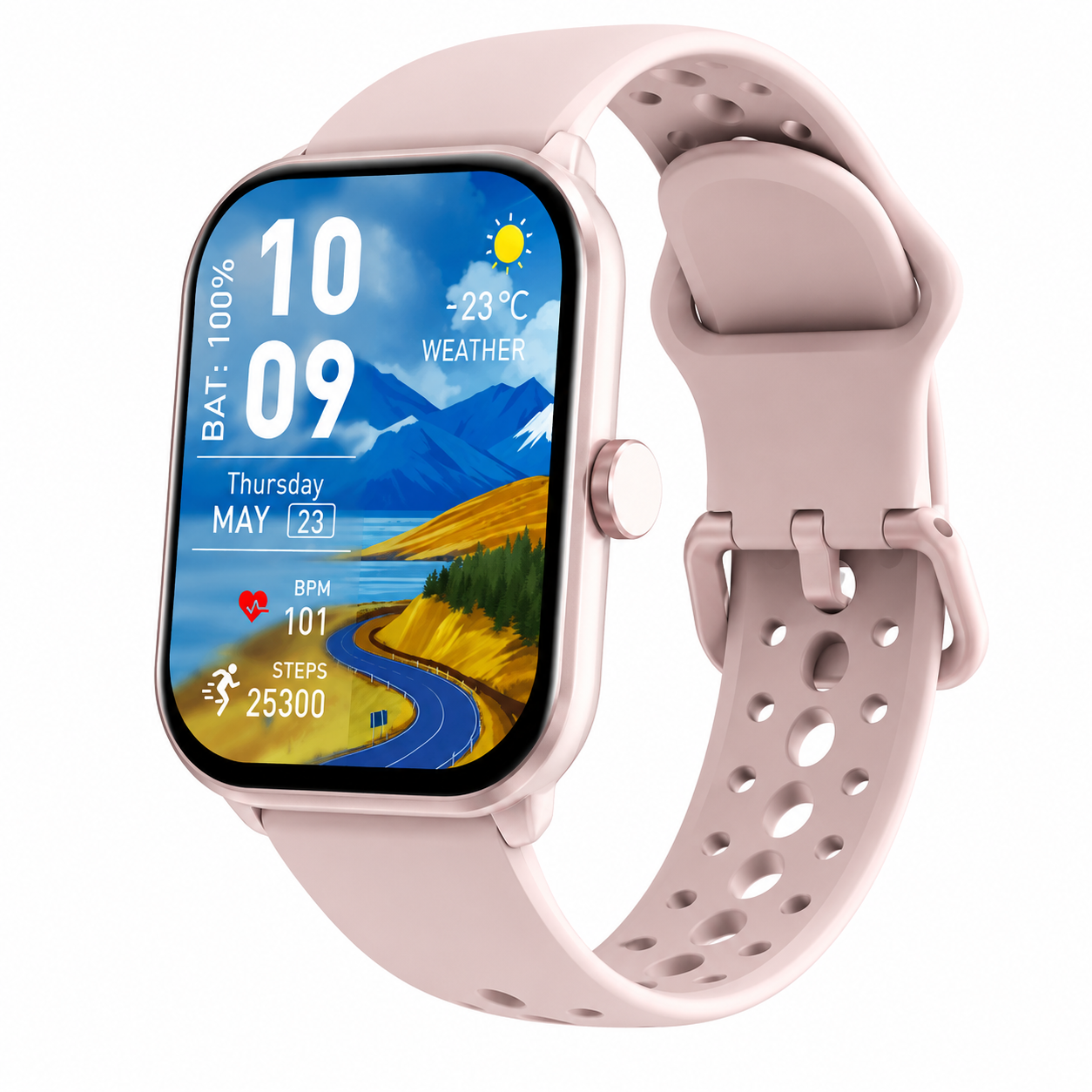 ⌚Watch 5 Smartwatch – Bluetooth Calling, 2.01" AMOLED Display, Fitness Tracker & IP68 Water Resistance